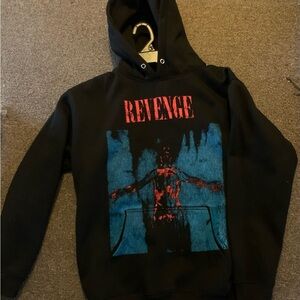 Black Revenge Graphic Hoodie